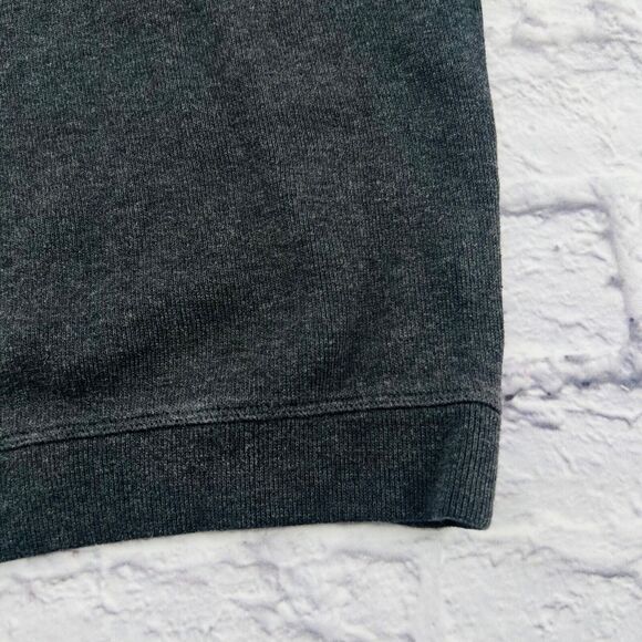 Tiger Woods Collections Long Sleeve 1/4 Zip Sweater Men's Large Grey Mock Neck - Picture 5 of 8